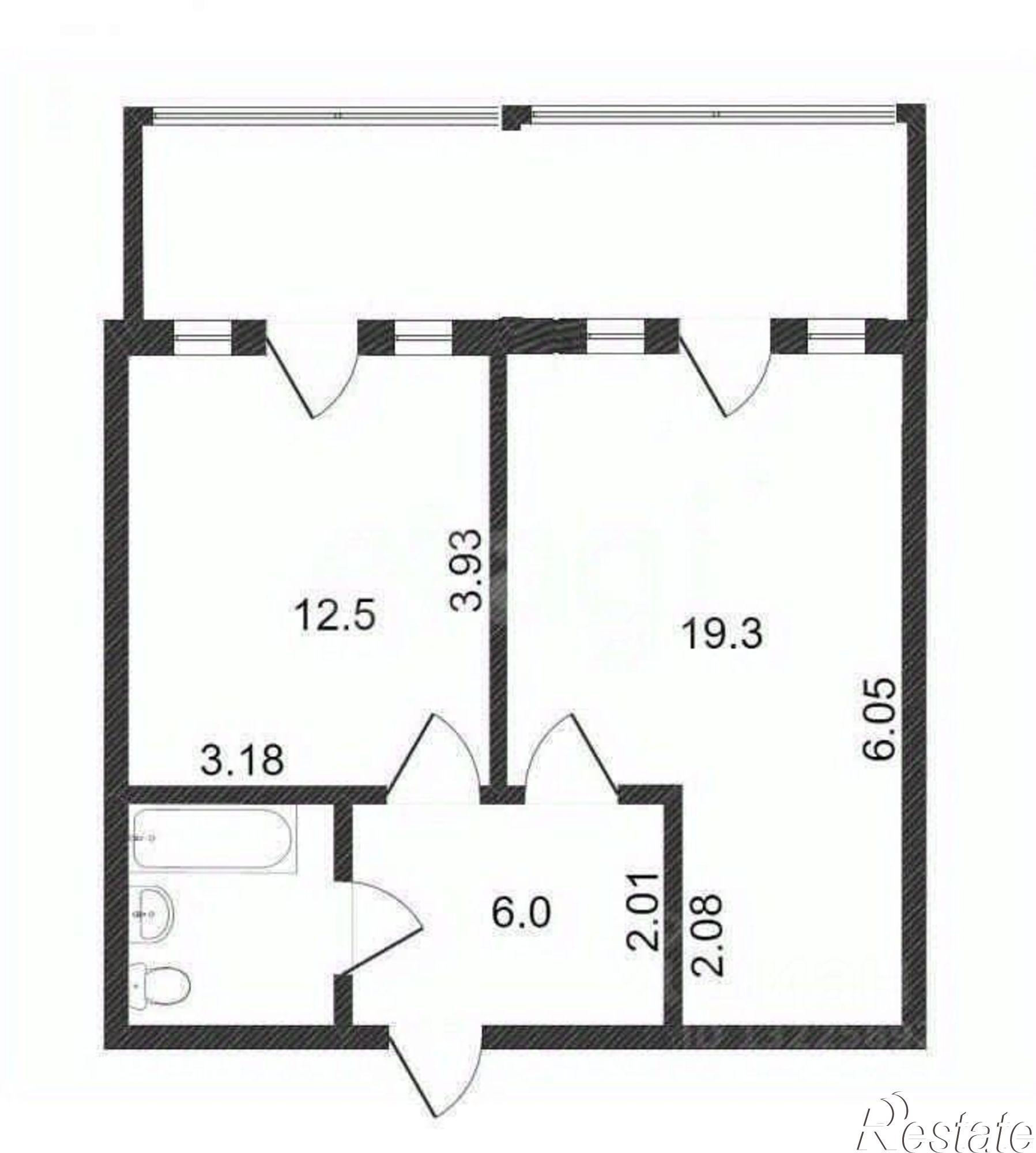 Купить квартиру за 5 490 000 рублей на Ленинградская улица, 79