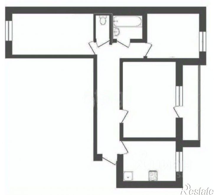 3-комн квартира улица Чехова, 11,  д. 11