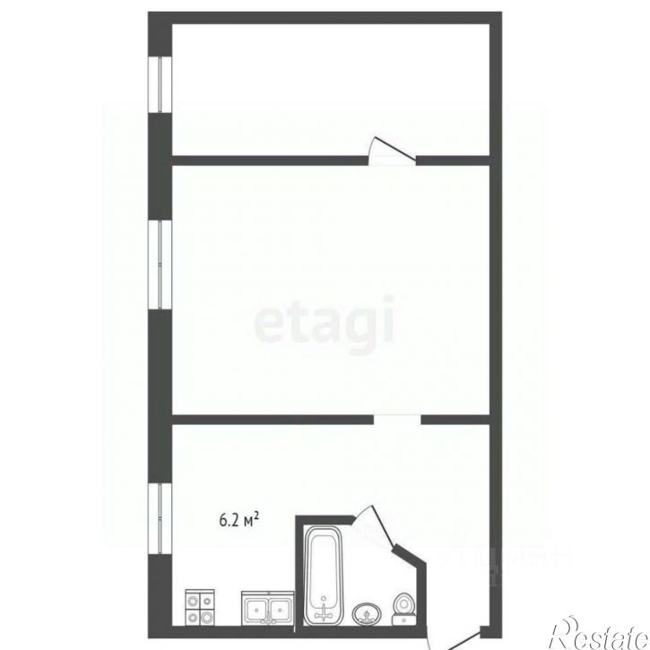 2-комн квартира улица Добролюбова, 39,  д. 39