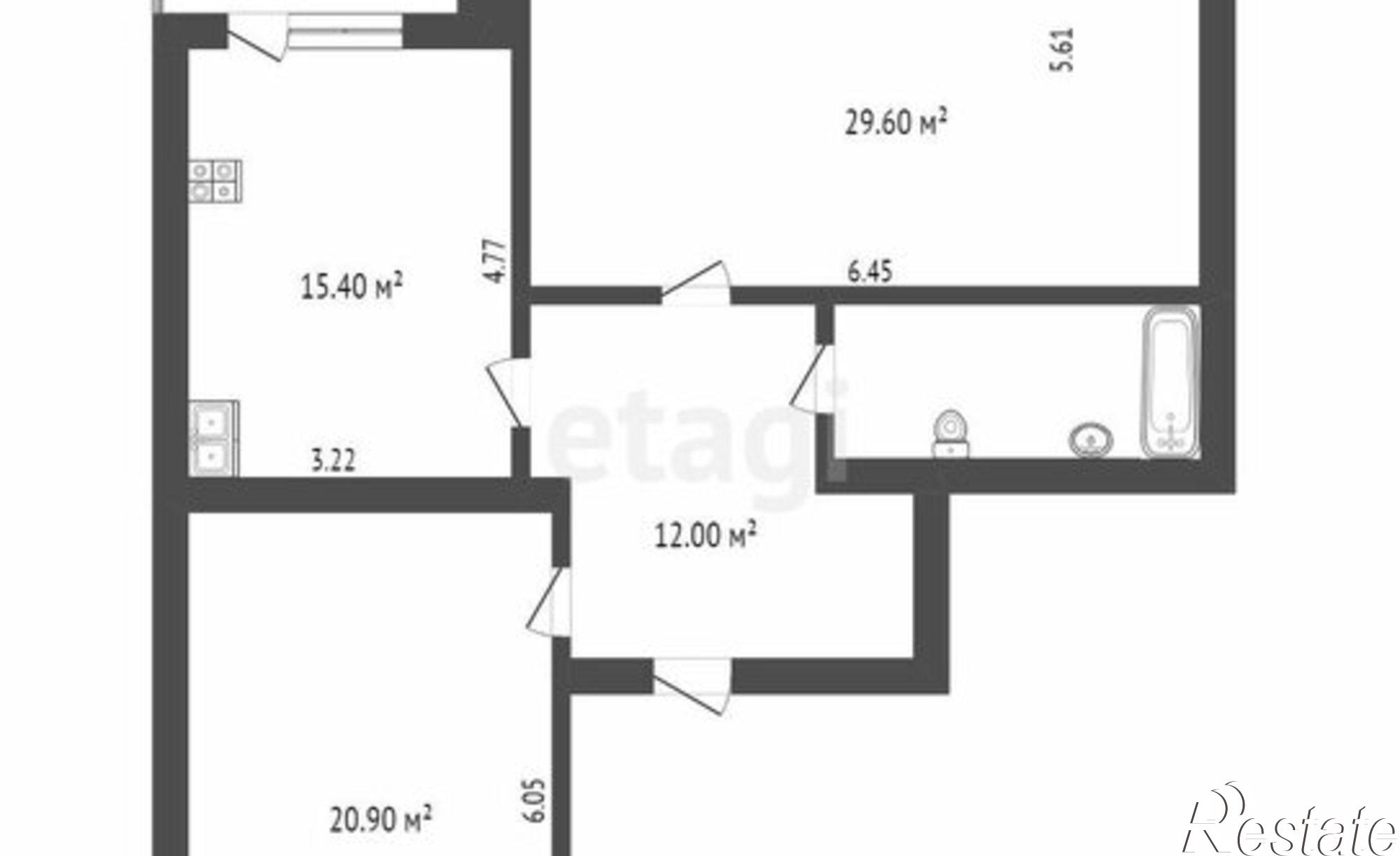 Купить квартиру за 7 250 000 рублей на Воркутинская улица, 16