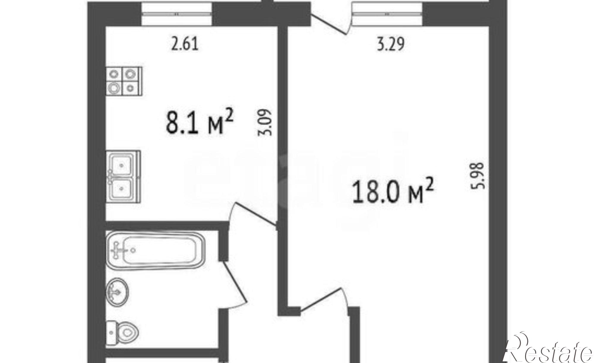 Купить квартиру за 3 299 000 рублей на улица Карла Маркса, 80