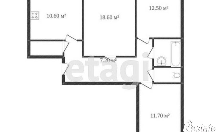 3-комн квартира Пошехонское шоссе, 15,  д. 15