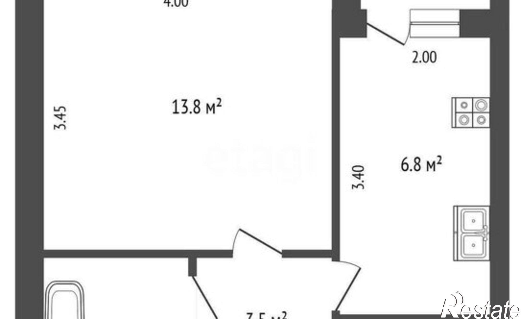 Купить квартиру за 2 300 000 рублей на ул Псковская, 19
