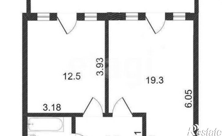 1-комн квартира ул Ленинградская, 79,  д. 79