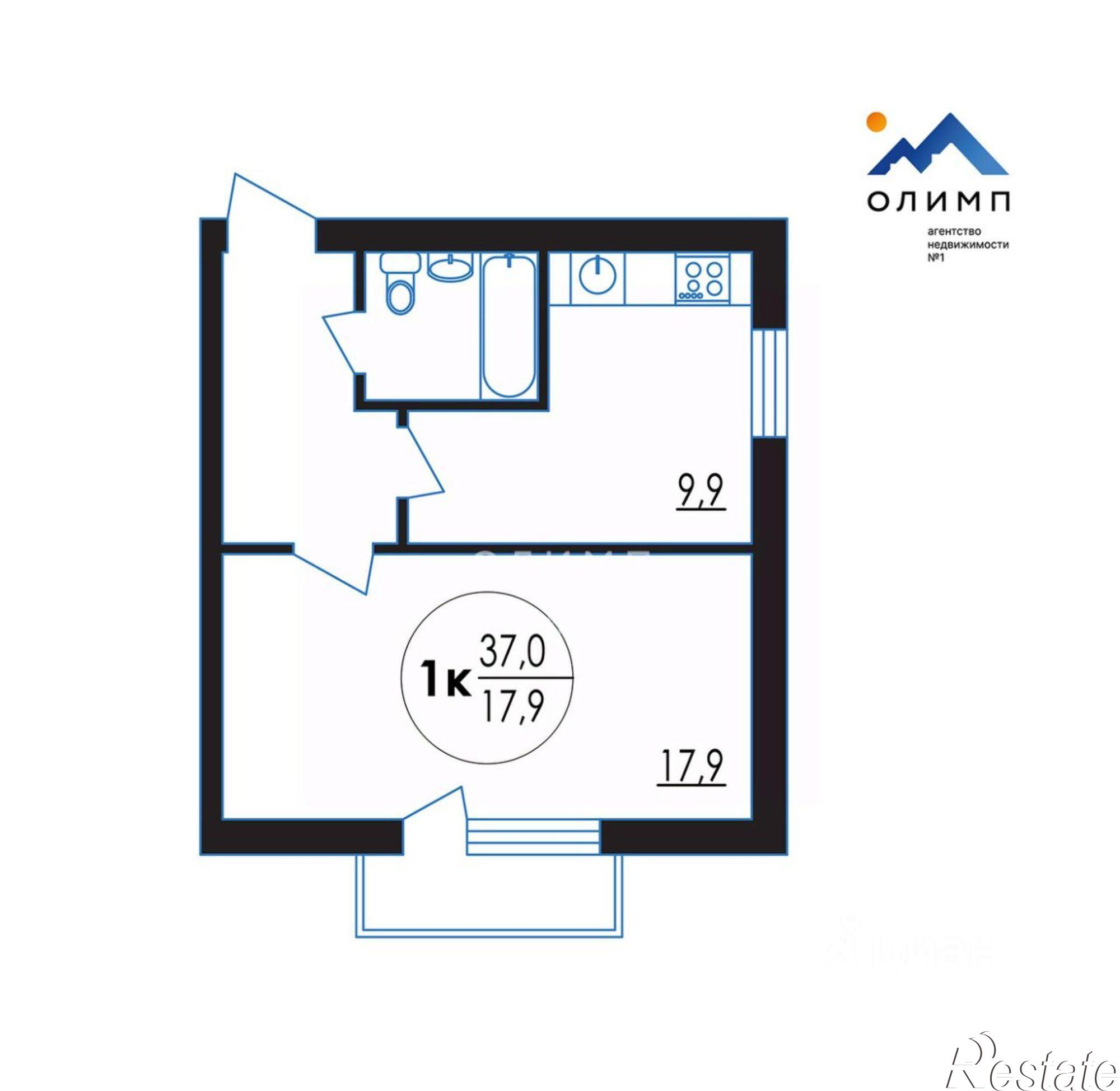 Купить квартиру за 4 300 000 рублей на улица Пугачёва, 13