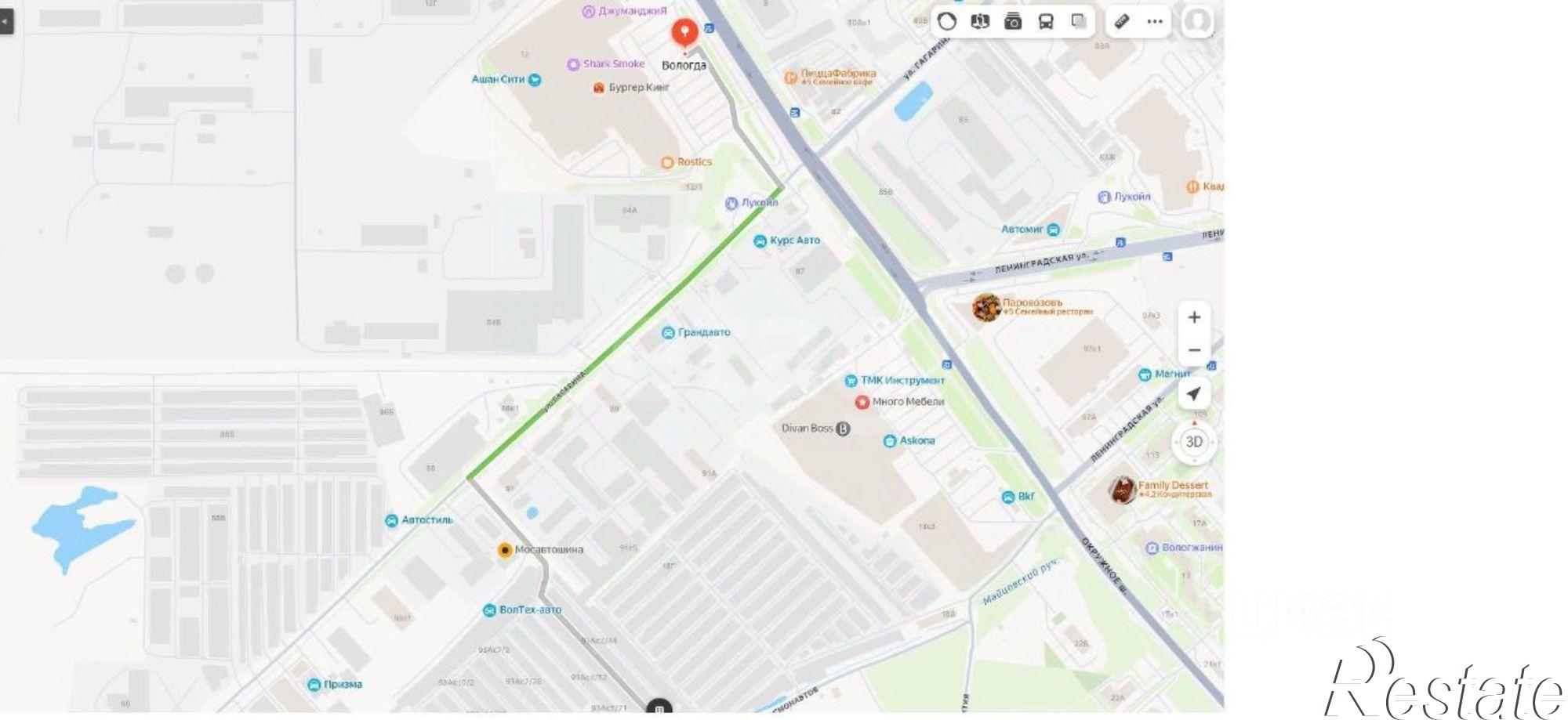 Купить гараж, место в паркинге за 855 740 рублей на улица Гагарина, 95