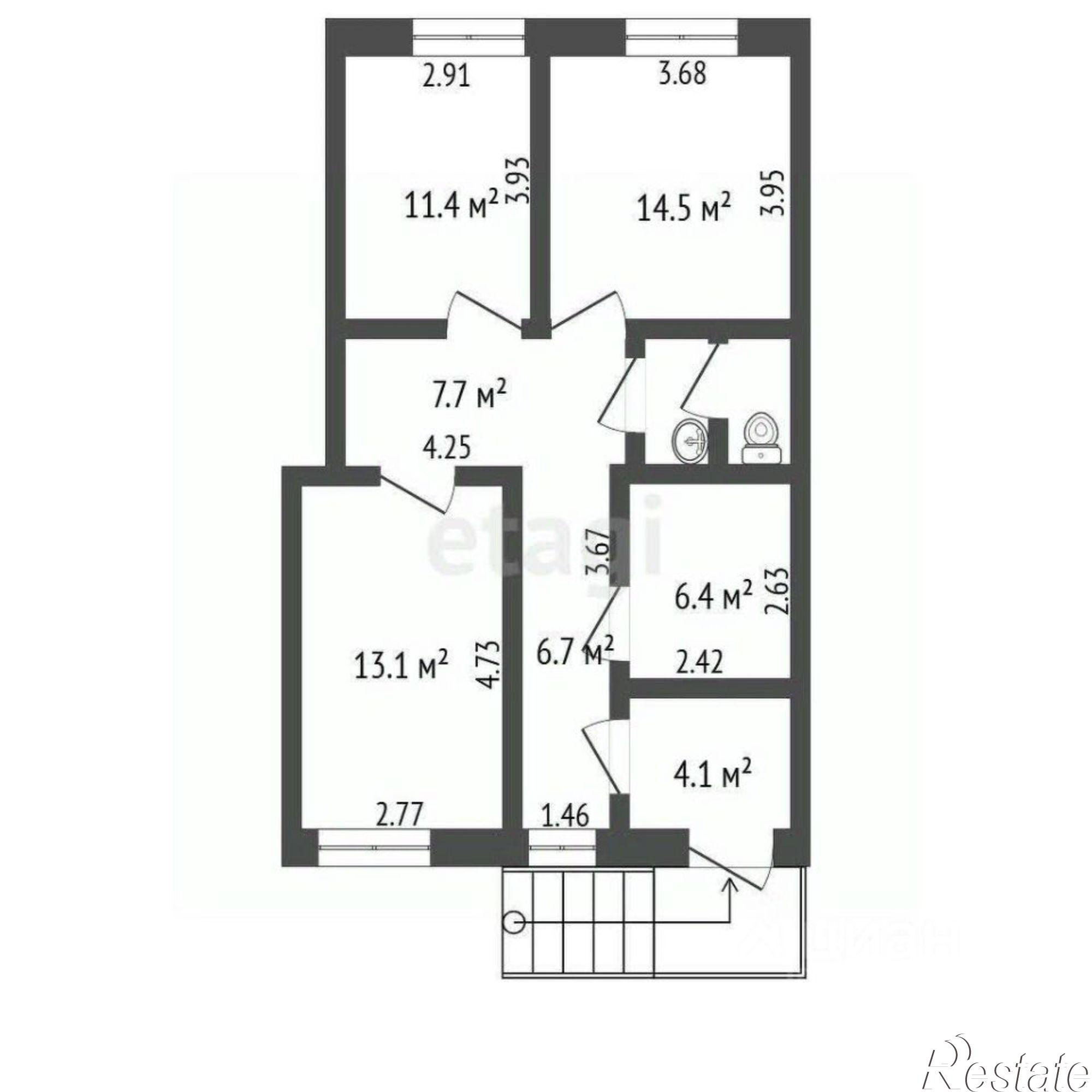 Купить офис, помещение под офис за 3 994 180 рублей на Сухонская улица, 1