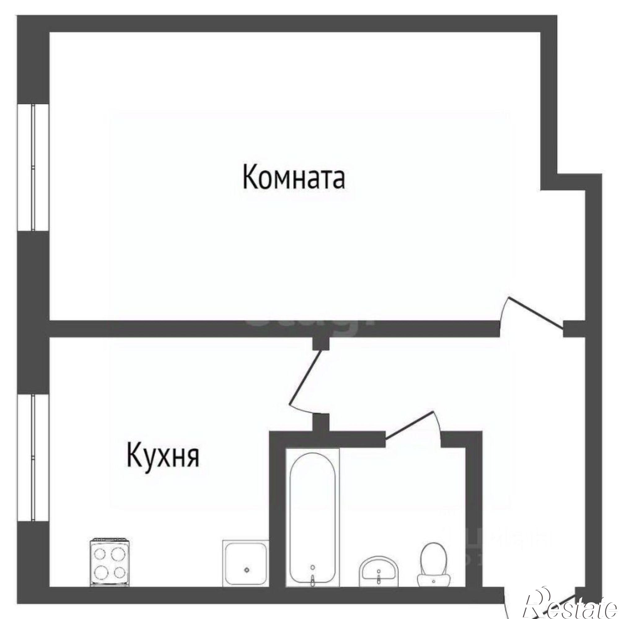 Купить квартиру за 2 750 000 рублей на улица Дзержинского, 27