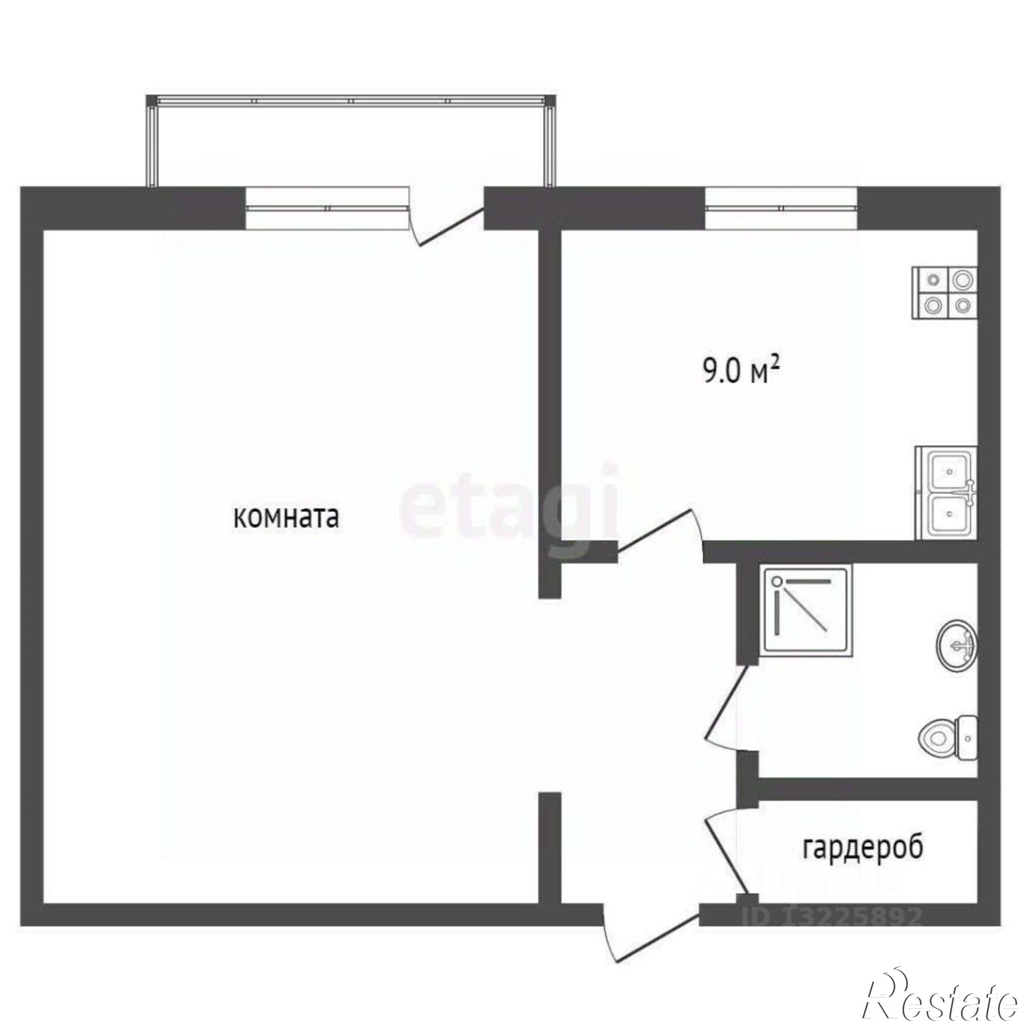 Купить квартиру за 3 800 000 рублей на Ярославская улица, 36