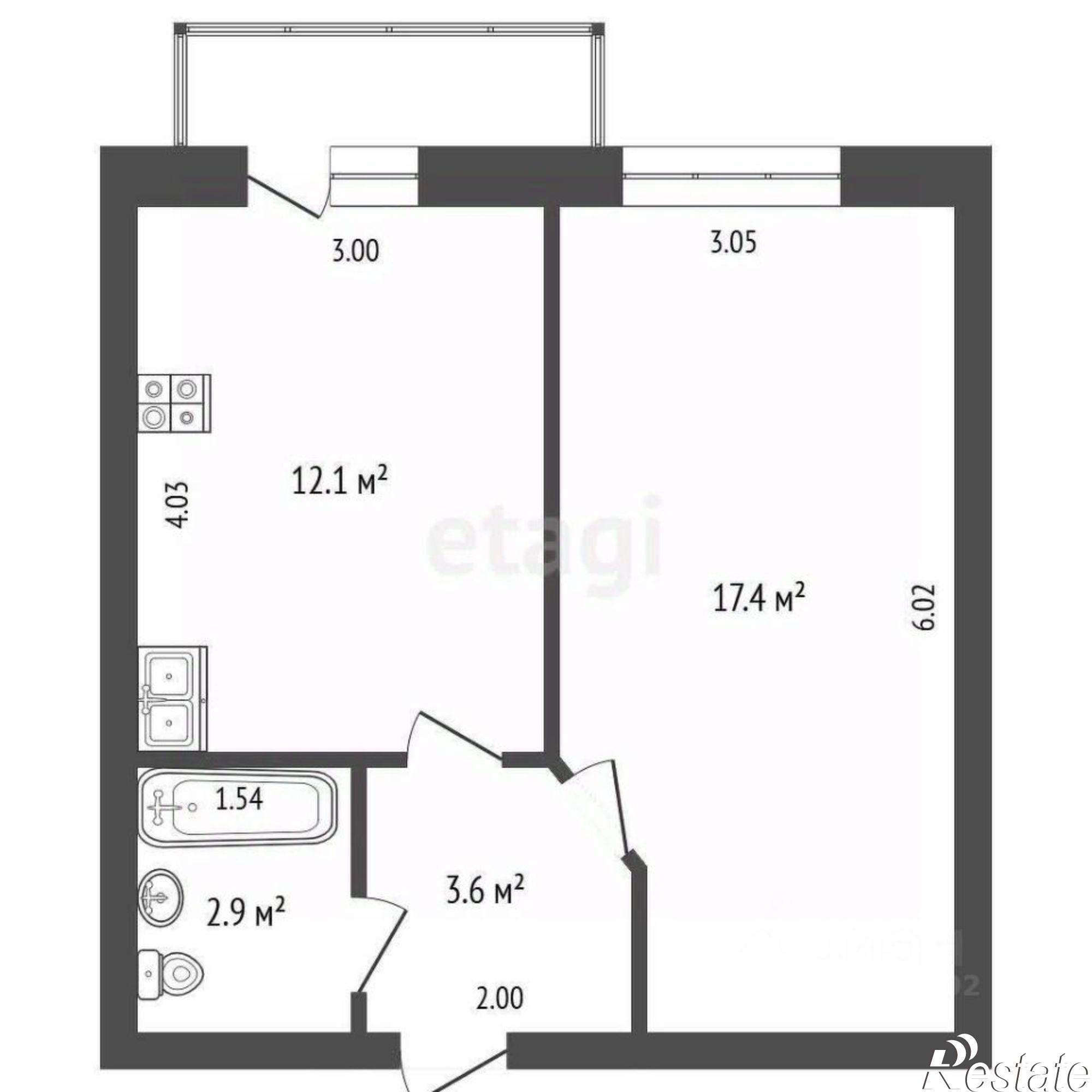 Купить квартиру за 4 000 000 рублей на улица Лаврова, 9