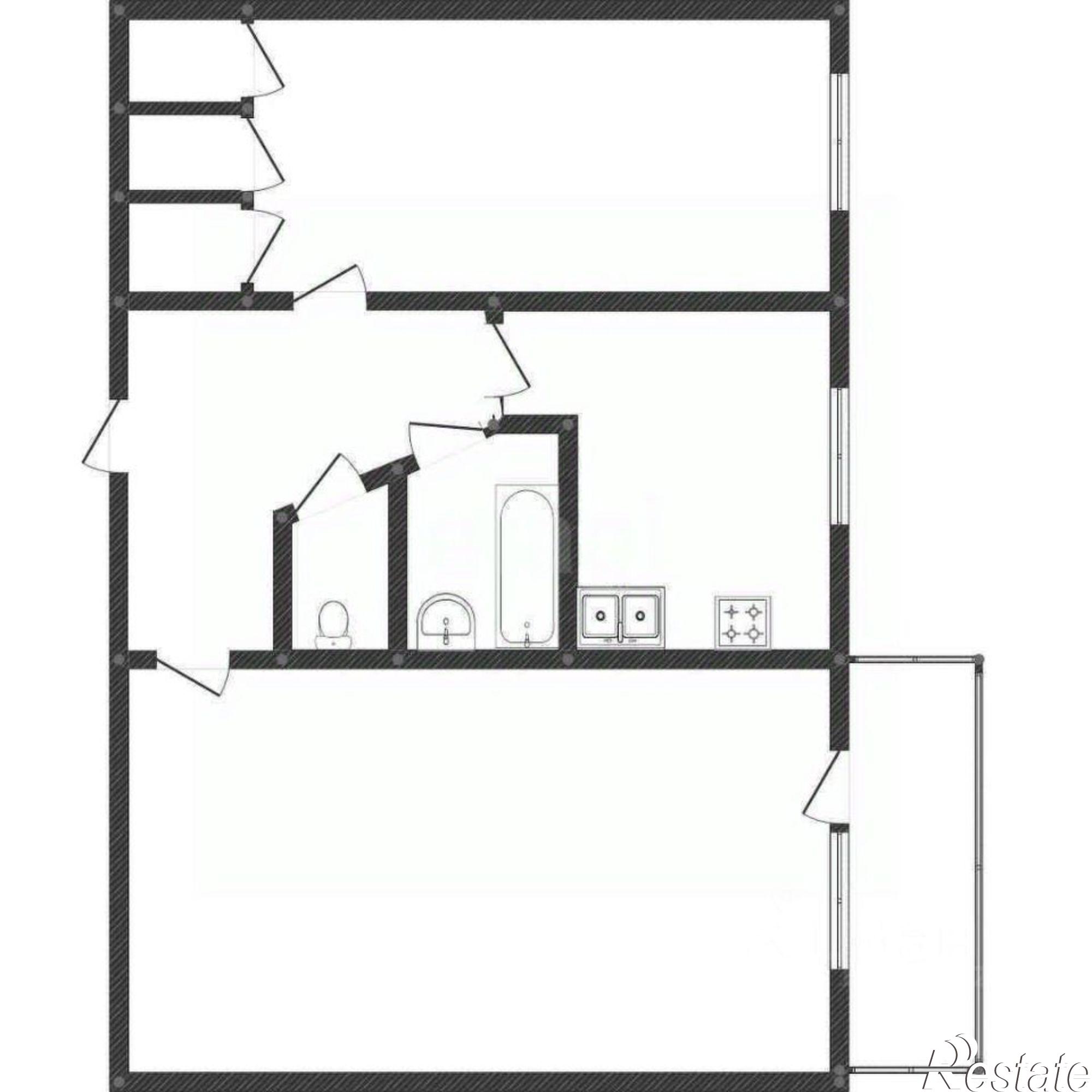 Купить квартиру за 4 300 000 рублей на городской округ Вологда