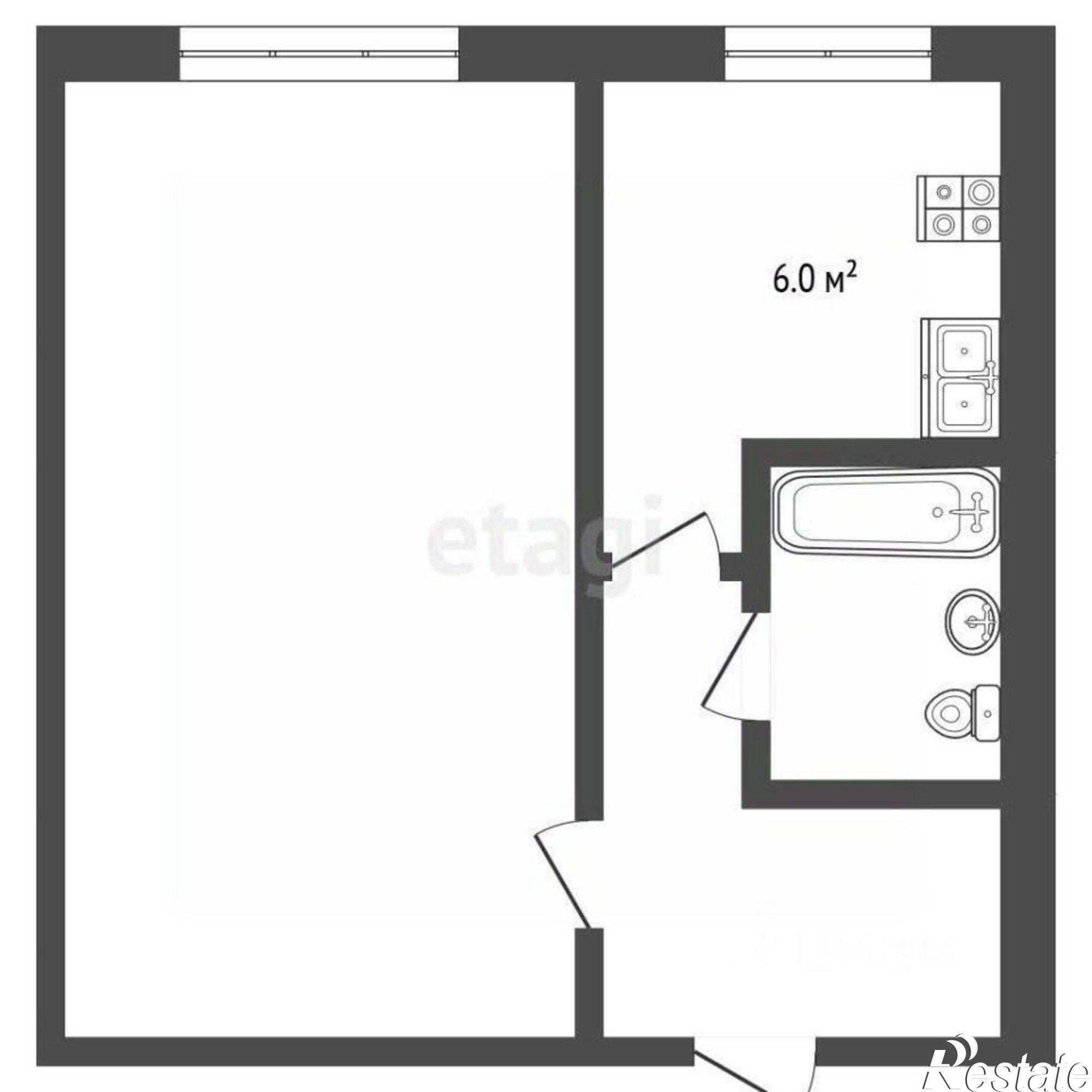 Купить квартиру за 2 200 000 рублей на улица Можайского, 72