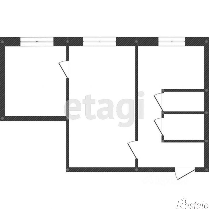 2-комн квартира городской округ Вологда