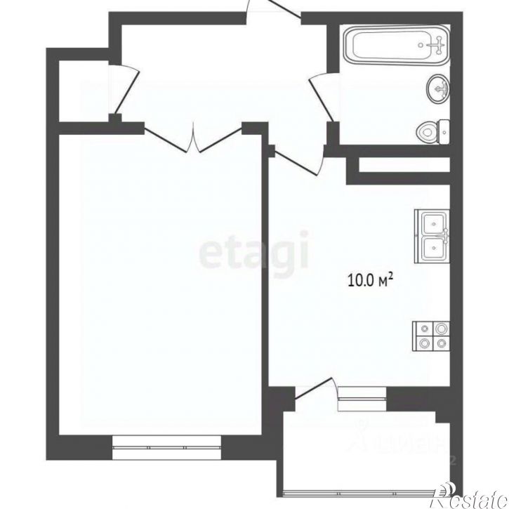 1-комн квартира городской округ Вологда