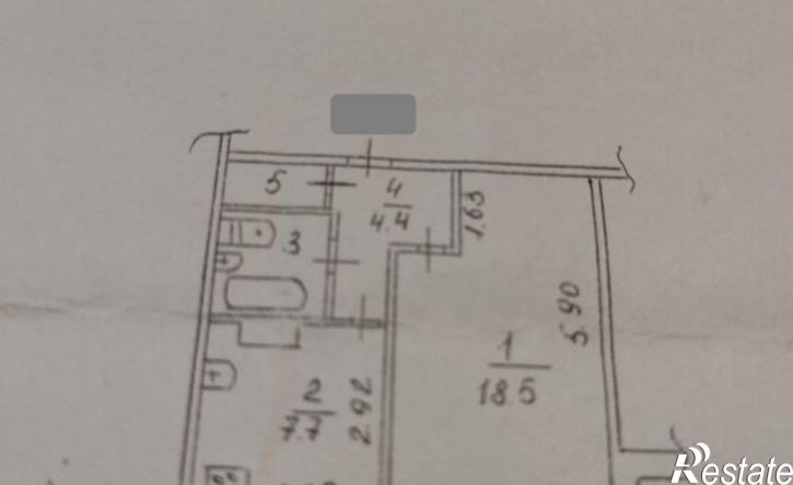 1-комн квартира Поселковый переулок, 7,  д. 7