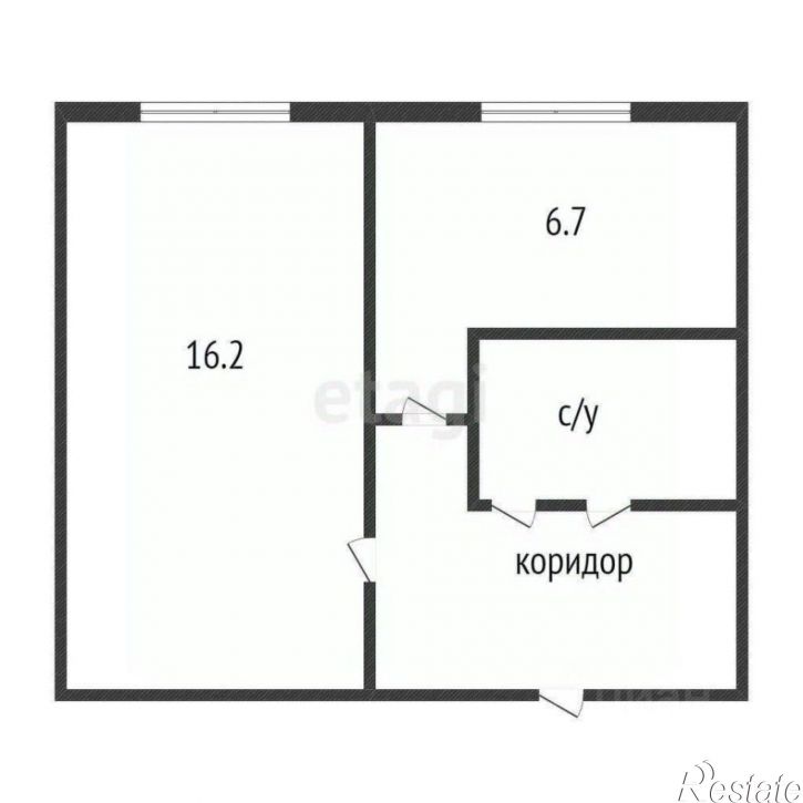 1-комн квартира городской округ Вологда