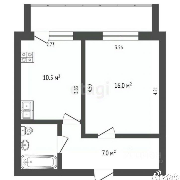 1-комн квартира Фрязиновская улица, 29Б,  д. 29Б