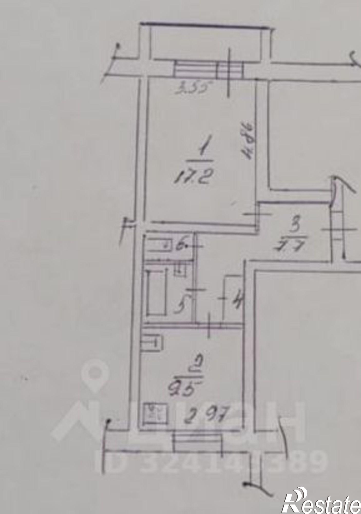 Купить квартиру за 4 100 000 рублей на ул Разина, 58
