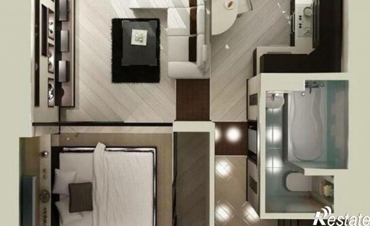 1-комн квартира улица Ильюшина, 13,  д. 13