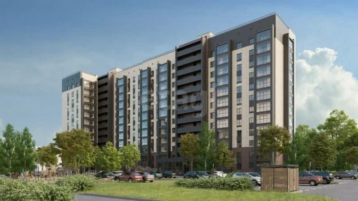 1-комн квартира в новом доме улица Петина,