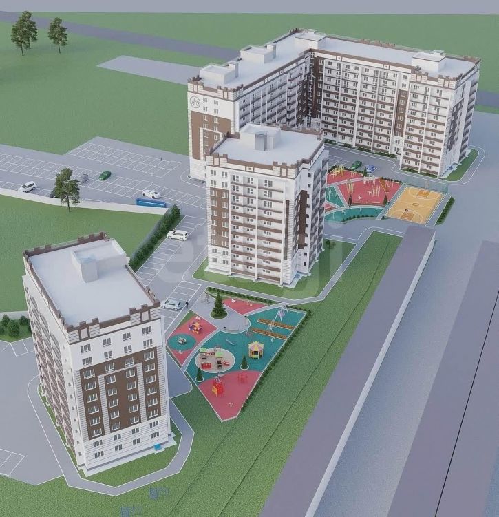 1-комн квартира в новом доме Новгородская улица, 34к1