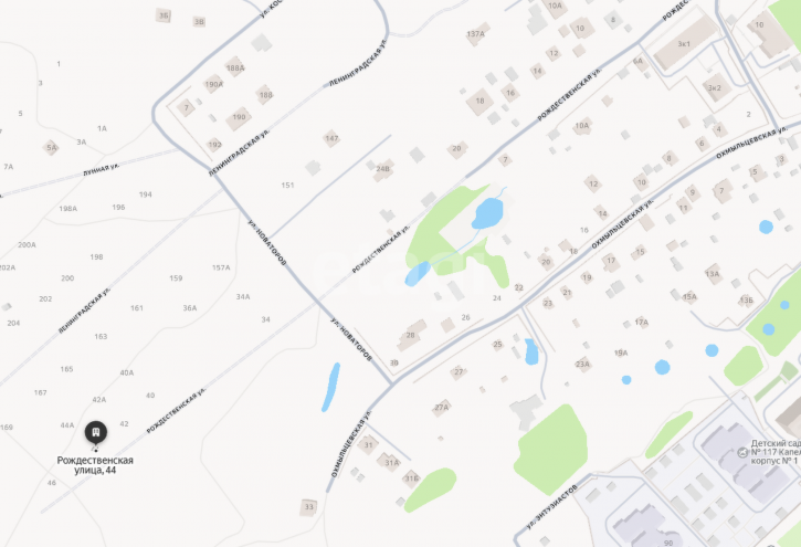 Земельный участок Рождественская улица,