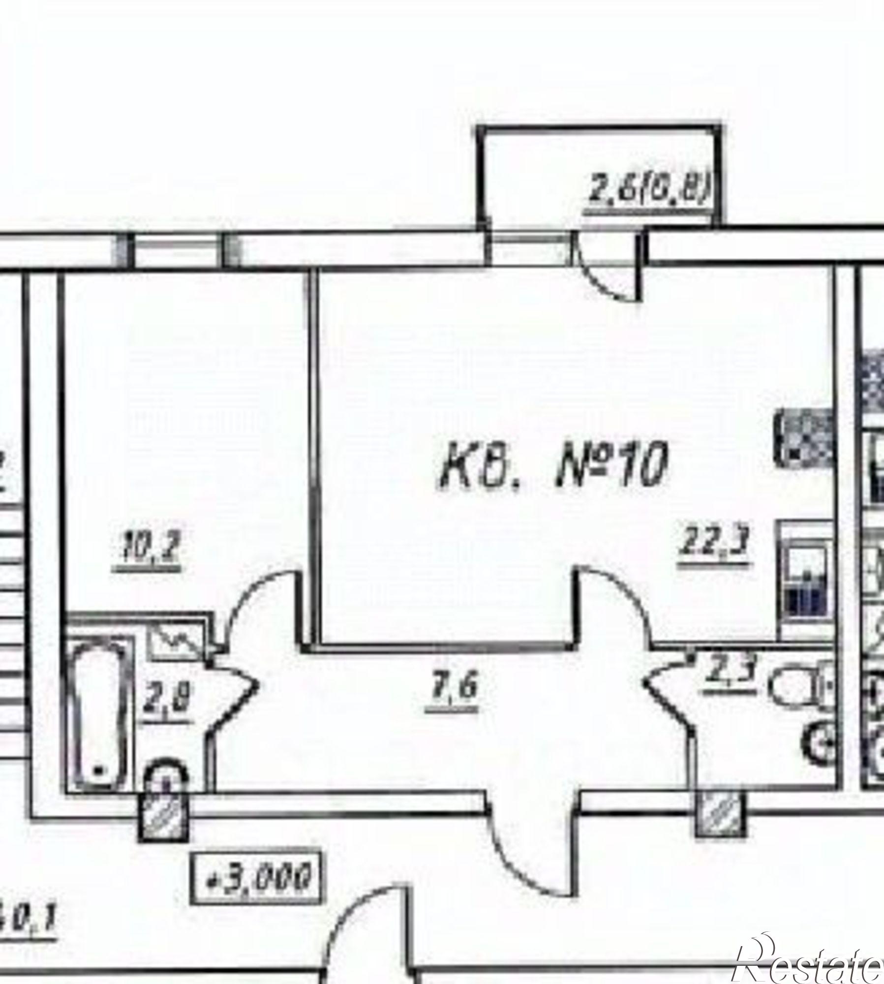 Купить квартиру за 3 730 000 рублей на Вологодская обл.
