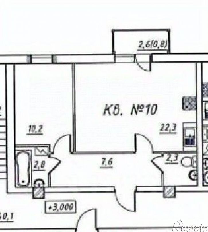 1-комн квартира Вологодская обл.