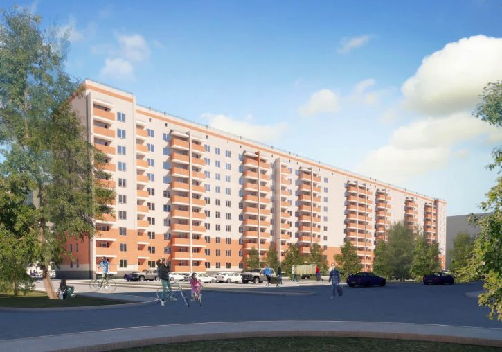 3-комн квартира в новом доме улица Пугачёва, 91