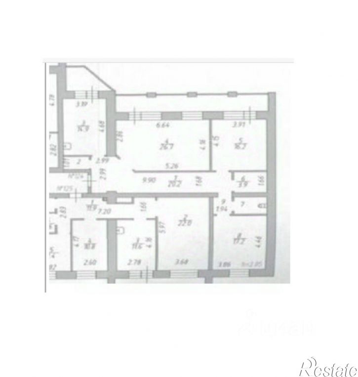 3-комн квартира Пречистенская набережная, 72,  д. 72