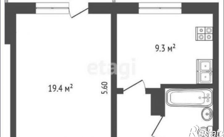 1-комн квартира ул Фрязиновская, 32,  д. 32