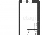 1-комн, 26кв м, этаж 1/9 ул Панкратова, 75