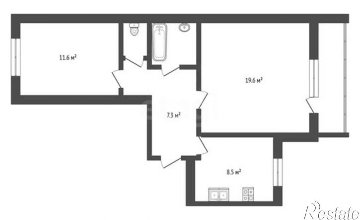 2-комн квартира Ярославская улица, 29,  д. 29