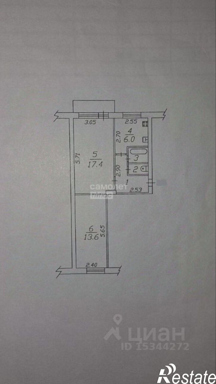 2-комн квартира улица Пирогова, 21,  д. 21