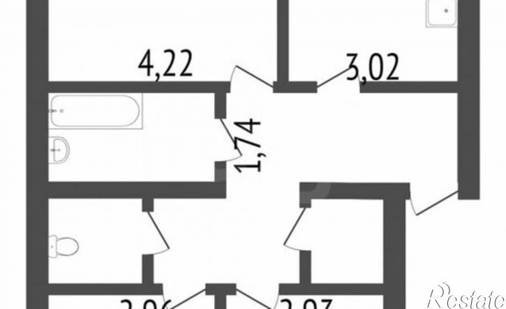 3-комн квартира улица Панкратова, 40,  д. 40
