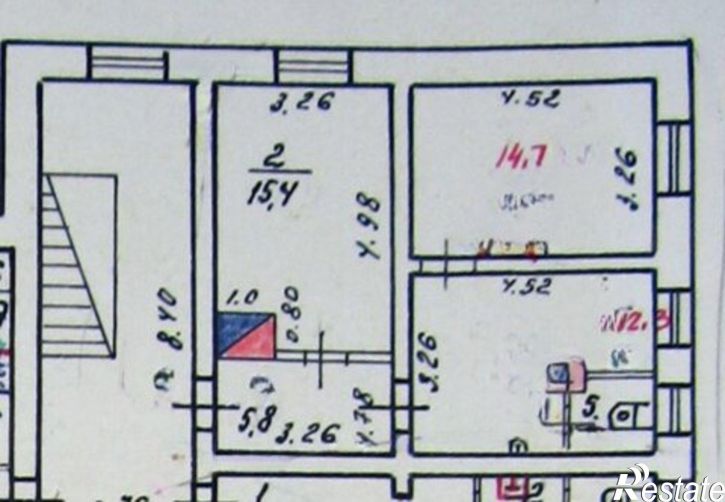 2-комн квартира улица Разина, 19А,  д. 19А
