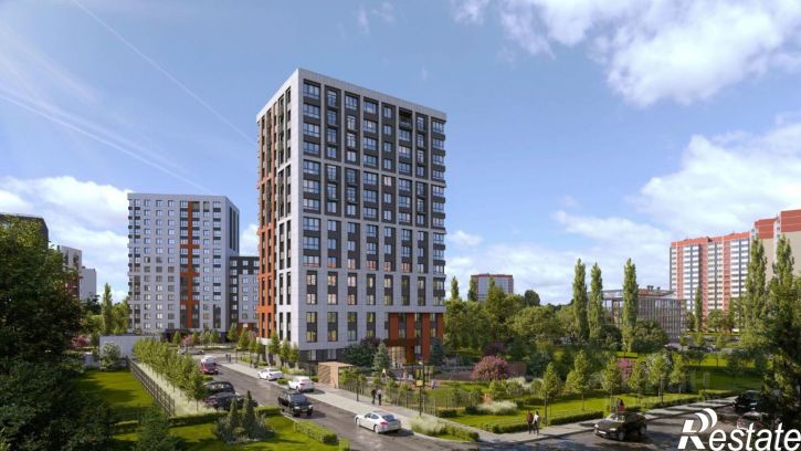 2-комн квартира в новом доме улица Возрождения, 35к6