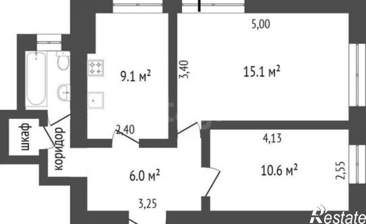 2-комн квартира ул Ананьинская, 76а,  д. 76а