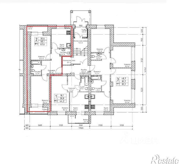 2-комн квартира улица Энгельса, 71Б,  д. 71Б