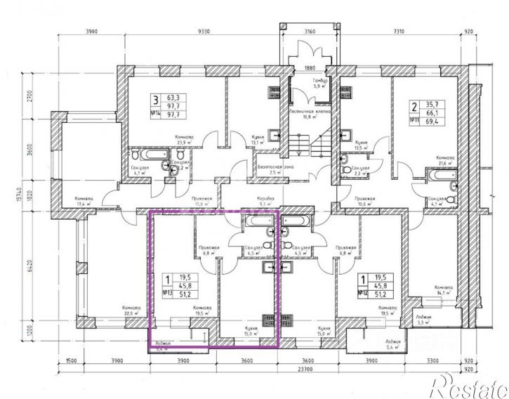 1-комн квартира улица Энгельса, 71Б,  д. 71Б