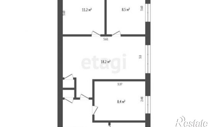 4-комн квартира ул Щетинина, 17 А,  д. 17 А,  к. А