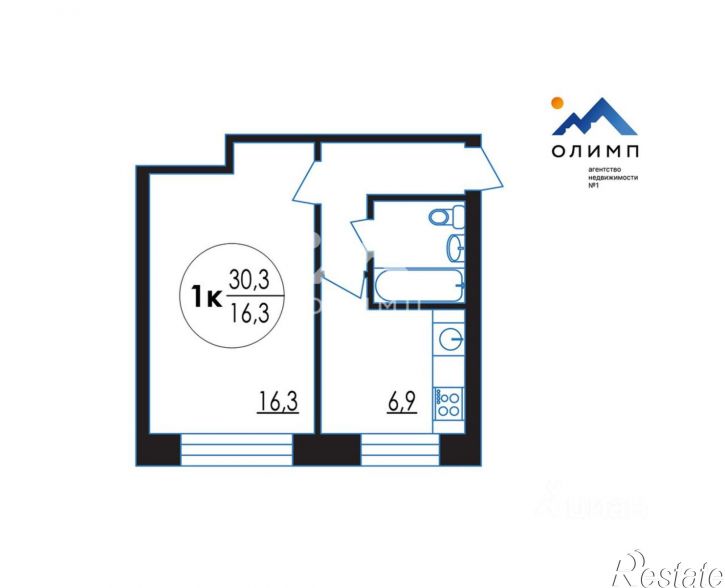 1-комн квартира ул Некрасова, 70а,  д. 70а