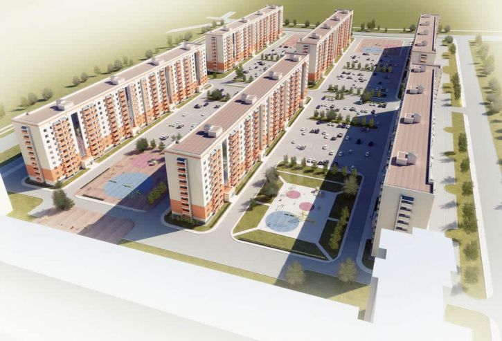 2-комн квартира в новом доме Северная улица, 36г