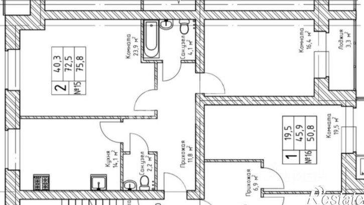 2-комн квартира улица Энгельса, 71Б,  д. 71Б