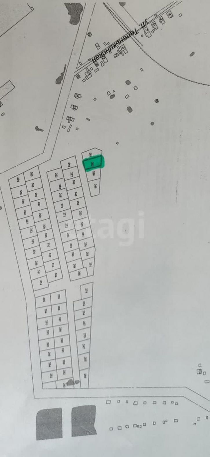Земельный участок Тепенькинская улица