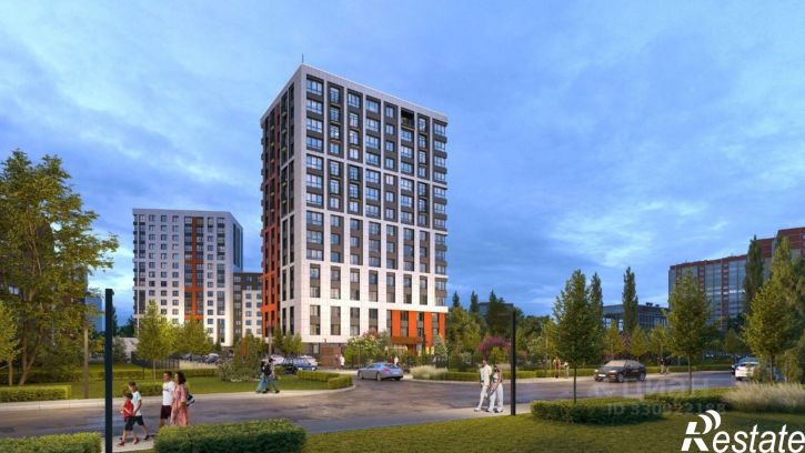1-комн квартира в новом доме улица Возрождения, 35 к6,  д. 35 к6