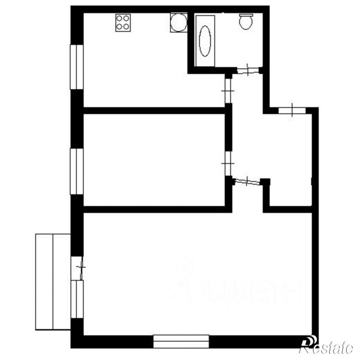 2-комн квартира улица Петина, 13,  д. 13