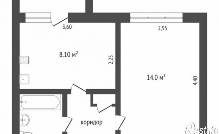 1-комн квартира ул Воркутинская, 15,  д. 15