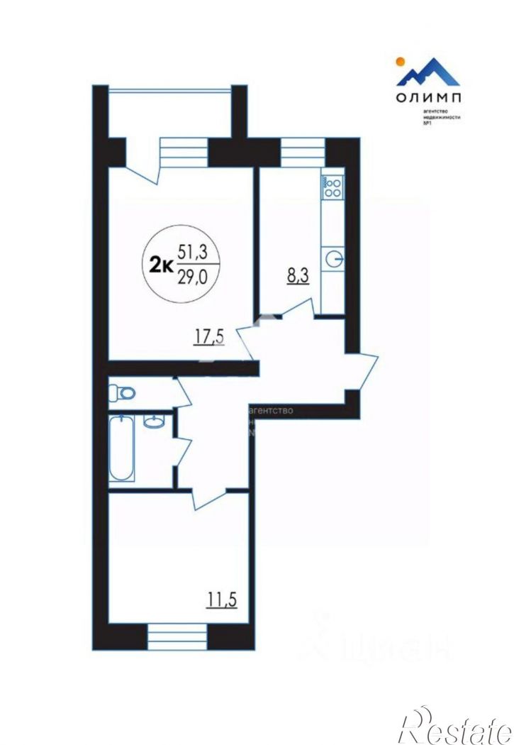2-комн квартира ул Судоремонтная, 42а,  д. 42а