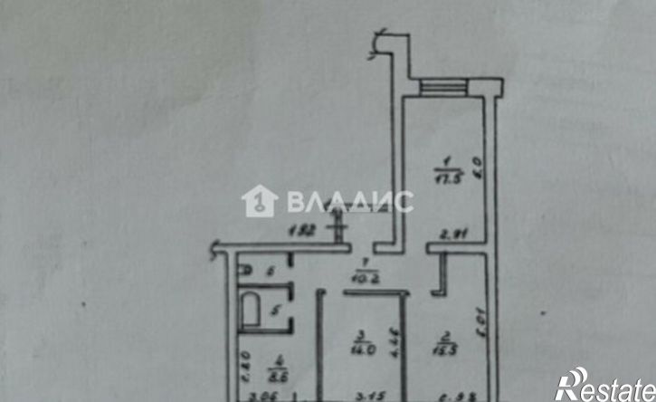 3-комн квартира Ярославская улица, 31Б,  д. 31Б